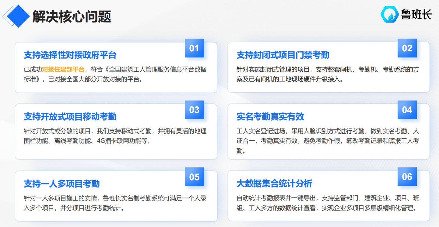 魯班長勞務實名制系統(tǒng)